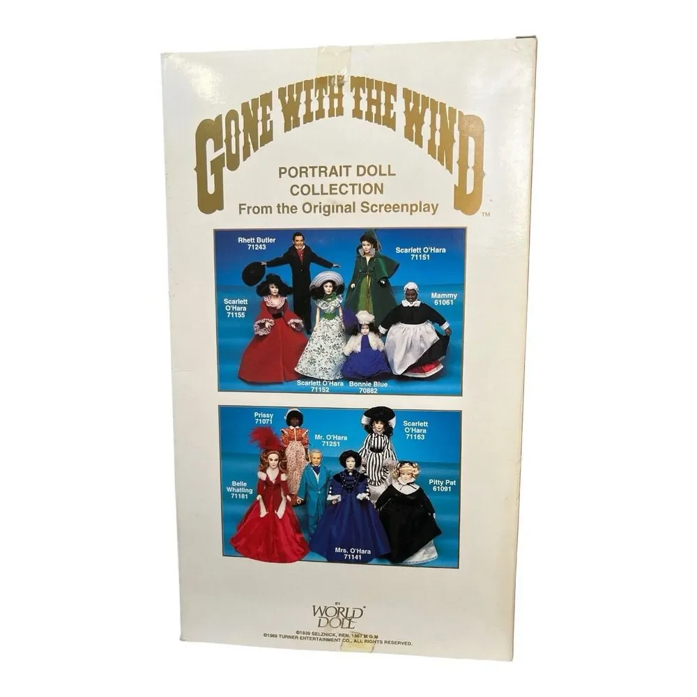 Gone With The Wind 1989 Mr Ohara World Doll Limited Edition Collectible 12